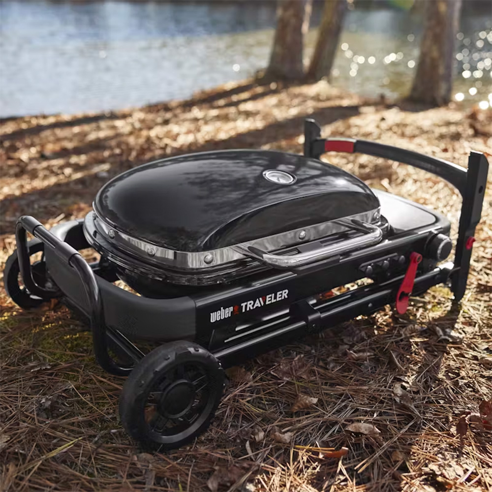 Weber Traveler Compact Portable Gas Grill